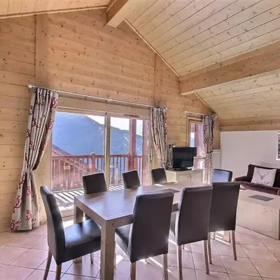 Appartement skis aux pieds pour 6 pers proche centre Vallandry