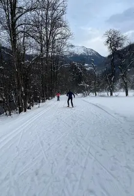 L'établissement Le murmure de l'Isère en hiver