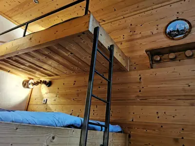Un ou plusieurs lits dans un hébergement de l'établissement Sefcotel - Studio cabine 4 personnes COSY MAE-0321