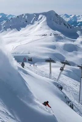 L'établissement LES ARCS Appartement Prestige Ski In Ski Out en hiver