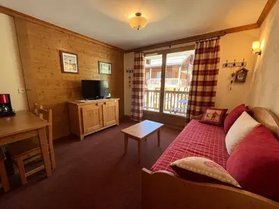Plan de l'établissement Appartement à Lanslebourg-Val Cenis, résidence Les Alpages, 4 pers, piscine, sauna, parking inclus - FR-1-508-286