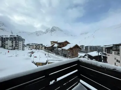 L'établissement Résidence Sefcotel - Studio rénové·Pieds des pistes ·Balcon MAE-8201 en hiver