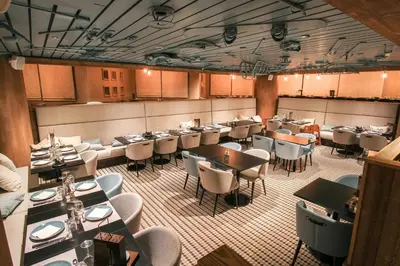 Coin salon dans l'établissement Belambra Clubs Tignes Val Claret