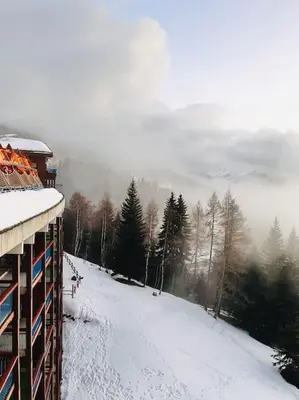 L'établissement Appartement Perriand Les Arcs 1800 en hiver