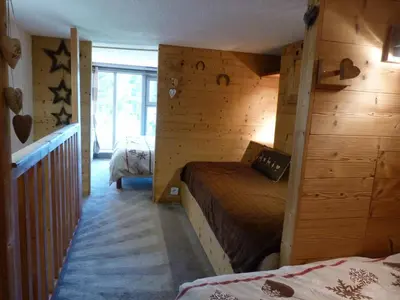 Plan de l'établissement Duplex confortable pour 5 pers avec balcon et WIFI aux Arcs 1800 - FR-1-411-923