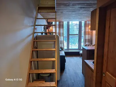 Plan de l'établissement Duplex confortable pour 5 pers avec balcon et WIFI aux Arcs 1800 - FR-1-411-923