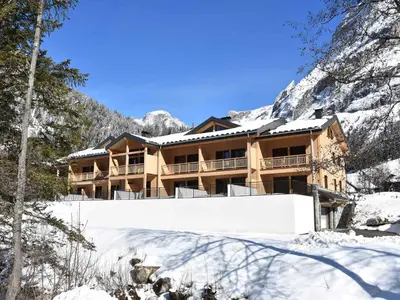 Vue générale sur la montagne ou vue sur la montagne depuis l'appartement