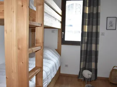Un ou plusieurs lits dans un hébergement de l'établissement Appartement 3 pièces, 4 pers, proche téléphérique - FR-1-464-225