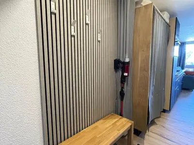 Plan de l'établissement Studio calme avec balcon, centre Arc 2000, 4 pers. - FR-1-346-567