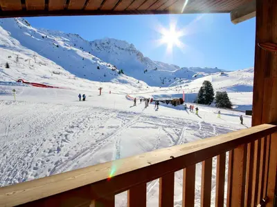 L'établissement Appartement 2 pièces avec belle vue sur pistes, animaux admis - FR-1-455-252 en hiver