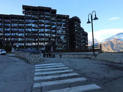 Vue générale sur la montagne ou vue sur la montagne depuis l'appartement