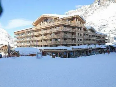 L'établissement Grand Paradis en hiver