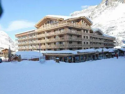 L'établissement Grand Paradis en hiver