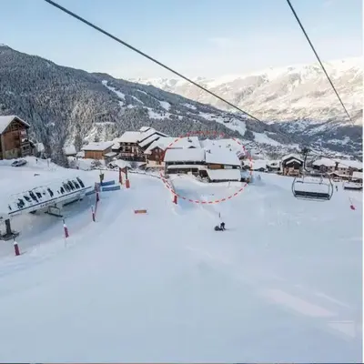 Appartement skis aux pieds