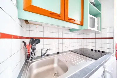 Salle de bains dans l'établissement Résidence Les Chalets des Arolles - maeva Home - Studio 4 Personnes - Confort MAE-5711