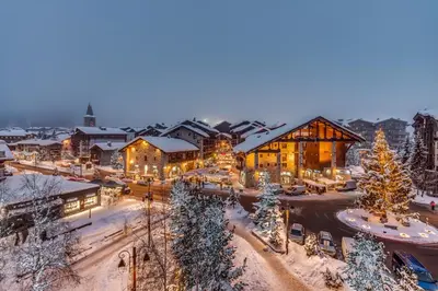 L'établissement 4 bedrooms Solaise Penthouse en hiver