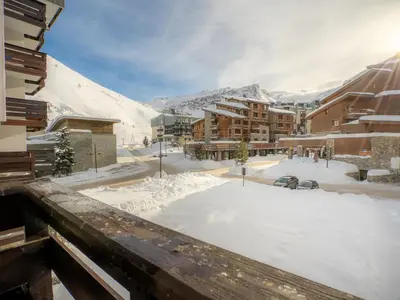 Vue générale sur la montagne ou vue sur la montagne depuis l'appartement