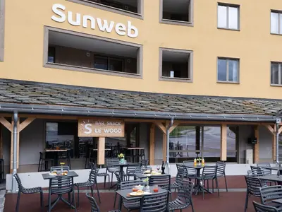 Restaurant ou autre lieu de restauration dans l'établissement Résidence Les Terrasses de Termignon - Val-Cenis