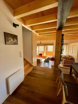 Coin salon dans l'établissement La MaiZon du Bois