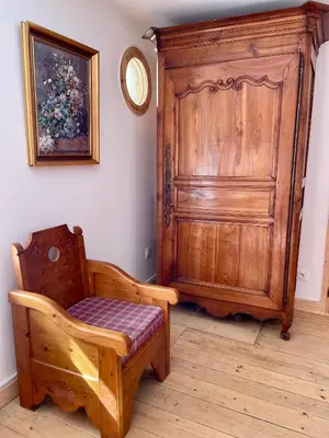 Coin salon dans l'établissement La MaiZon du Bois Rez-de-Chaussée