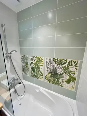 Salle de bains dans l'établissement La MaiZon du Bois Rez-de-Chaussée