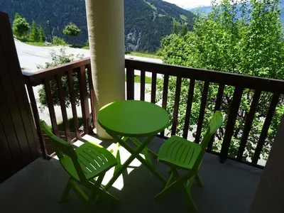Vue générale sur la montagne ou vue sur la montagne depuis l'appartement