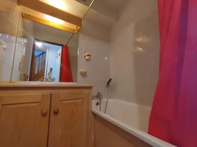 Salle de bains dans l'établissement Paradiski proche des pistes vallandry