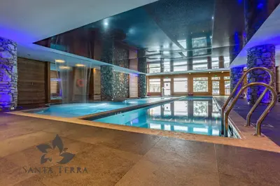 Piscine de l'établissement Résidence Santa Terra ou située à proximité