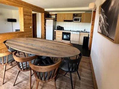 Plan de l'établissement Résidence Le Centaure - Très appartement avec grand séjour · Résidence ski aux pieds · Vue pistes MAE-0571