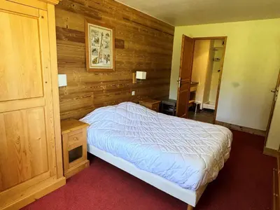 Un ou plusieurs lits dans un hébergement de l'établissement Résidence Le Centaure - Appartement spacieux · Résidence ski aux pieds MAE-0621