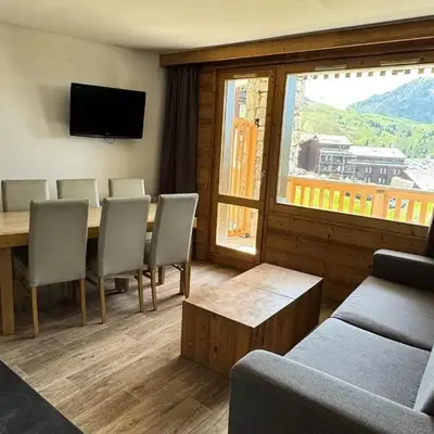 Résidence Le Centaure - Appartement pour 6 personnes · Ski aux pieds · Sur le haut de Belle Plagne MAE-0631