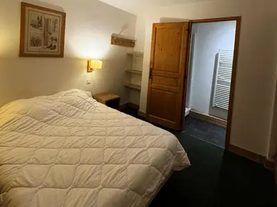 Un ou plusieurs lits dans un hébergement de l'établissement Résidence Le Centaure - Bel appartement avec grand séjour · Résidence ski aux pieds · Exposition sud ouest MAE-0671