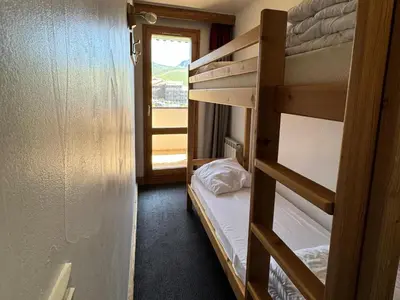 Un ou plusieurs lits dans un hébergement de l'établissement Résidence Le Centaure - Appartement agréable · Résidence ski aux pieds · Vue sur les pistes MAE-0681