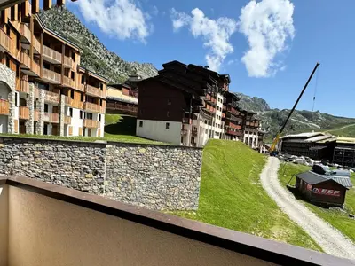 Vue générale sur la montagne ou vue sur la montagne depuis l'appartement
