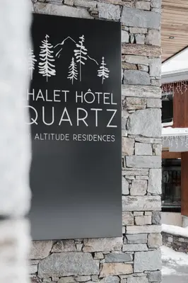 Certificat, récompense, panneau ou autre document affiché dans l'établissement Chalet Hôtel Quartz