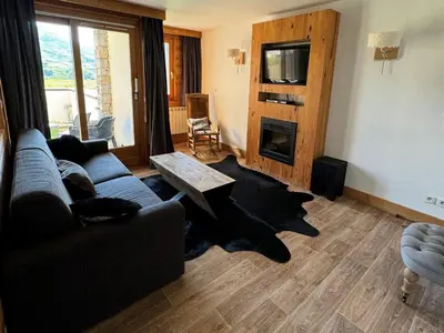 Plan de l'établissement Appartement 10 personnes avec cheminée, Belle Plagne - FR-1-181-2818