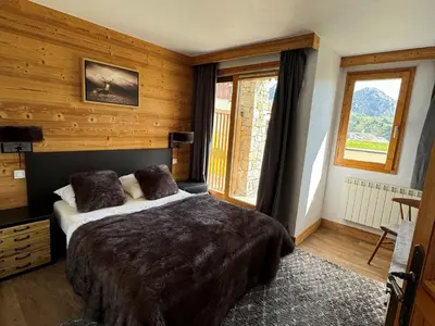 Plan de l'établissement Appartement 10 personnes avec cheminée, Belle Plagne - FR-1-181-2818