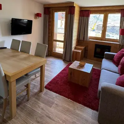 Appartement cosy au pied des pistes