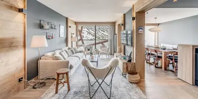 Coin salon dans l'établissement Résidence Phoenix - 5 pièces 8 personnes PREMIUM 4 MAE-2031
