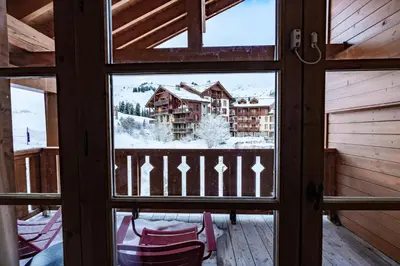 L'établissement 4009 loft penthouse Prince des Cimes Arc 1950 en hiver