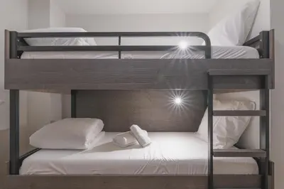 Un ou plusieurs lits dans un hébergement de l'établissement TERRESENS - Le Quartz