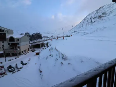 L'établissement Tignes : Appartement 4 pers, ski aux pieds, balcon, animaux OK, parking, WiFi - FR-1-502-562 en hiver