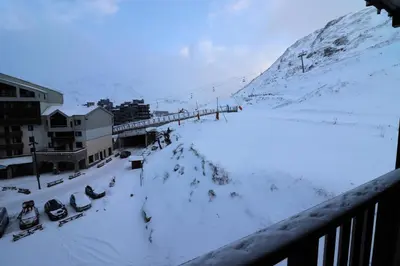 L'établissement Résidence Hameau Du Borsat 3 - Appartement ski aux pieds·Balcon·Parking MAE-9681 en hiver