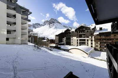 L'établissement Résidence Pramecou - Appartement rénové · Au pied des pistes · MAE-4421 en hiver