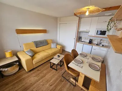 Cuisine ou kitchenette dans l'établissement Appartement - Superbe vue