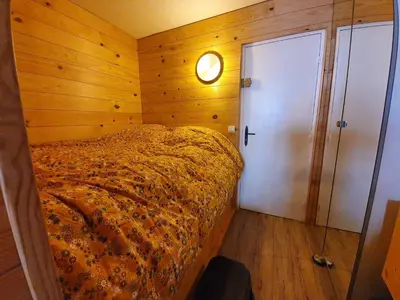 Plan de l'établissement Studio cabine rénové 30m², Les Arcs 2000, capacité 4 personnes, balcon - FR-1-346-574