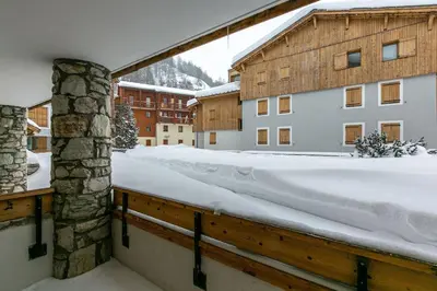 L'établissement CRISTALLINES App 6 personnes Val d'Isère Centre, Garage en hiver