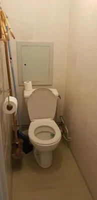 Salle de bains dans l'établissement Studio Aussois chaleureux