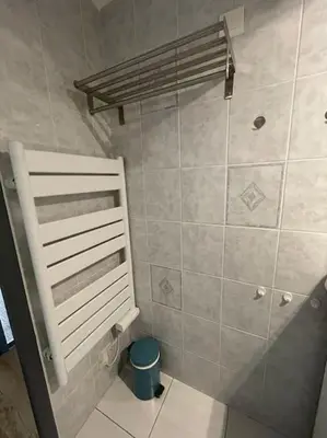 Salle de bains dans l'établissement Appartement 4 à 6 P proche télécabine et centre