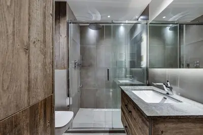 Salle de bains dans l'établissement Portillo 823